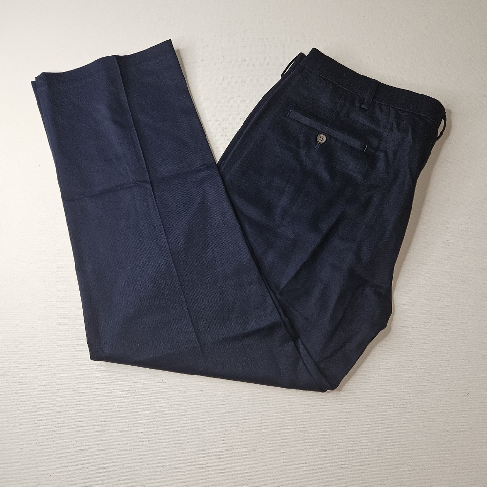 Hagger MEN Khaki Stright Fit FLAT FRONT Pants Size: 40